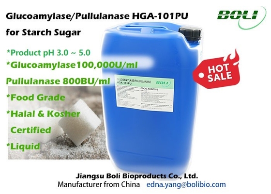 Энзим Glucoamylase HGA-101PU смешанный Pullulanase для сахара крахмала