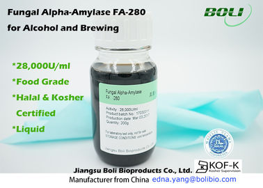 Жидкостная грибковая амилаза ФА-280 альфы, стабилизированный заваривать не- ГМО энзима амилазы альфы деятельности