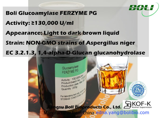 Жидкостный энзим Glucoamylase для осахаривания для соевого соуса и уксуса