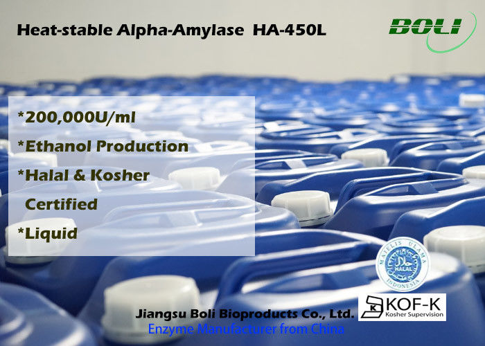 Жара - стабилизированная амилаза ХА -450Л альфы для продукции этанола топлива, свободного образца